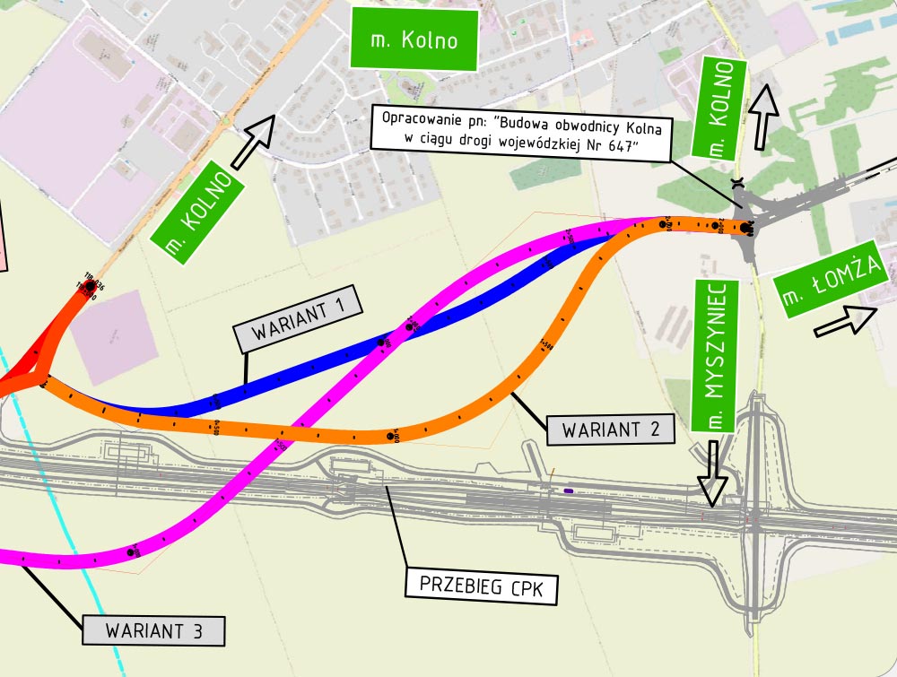 Expansion of DK63 and the western bypass of Kolno